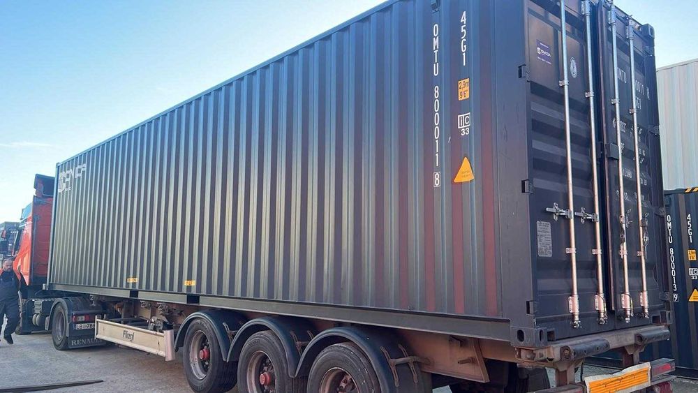 Kontener morski Nowy 2025r 40HC grafitowy Siedlce FW