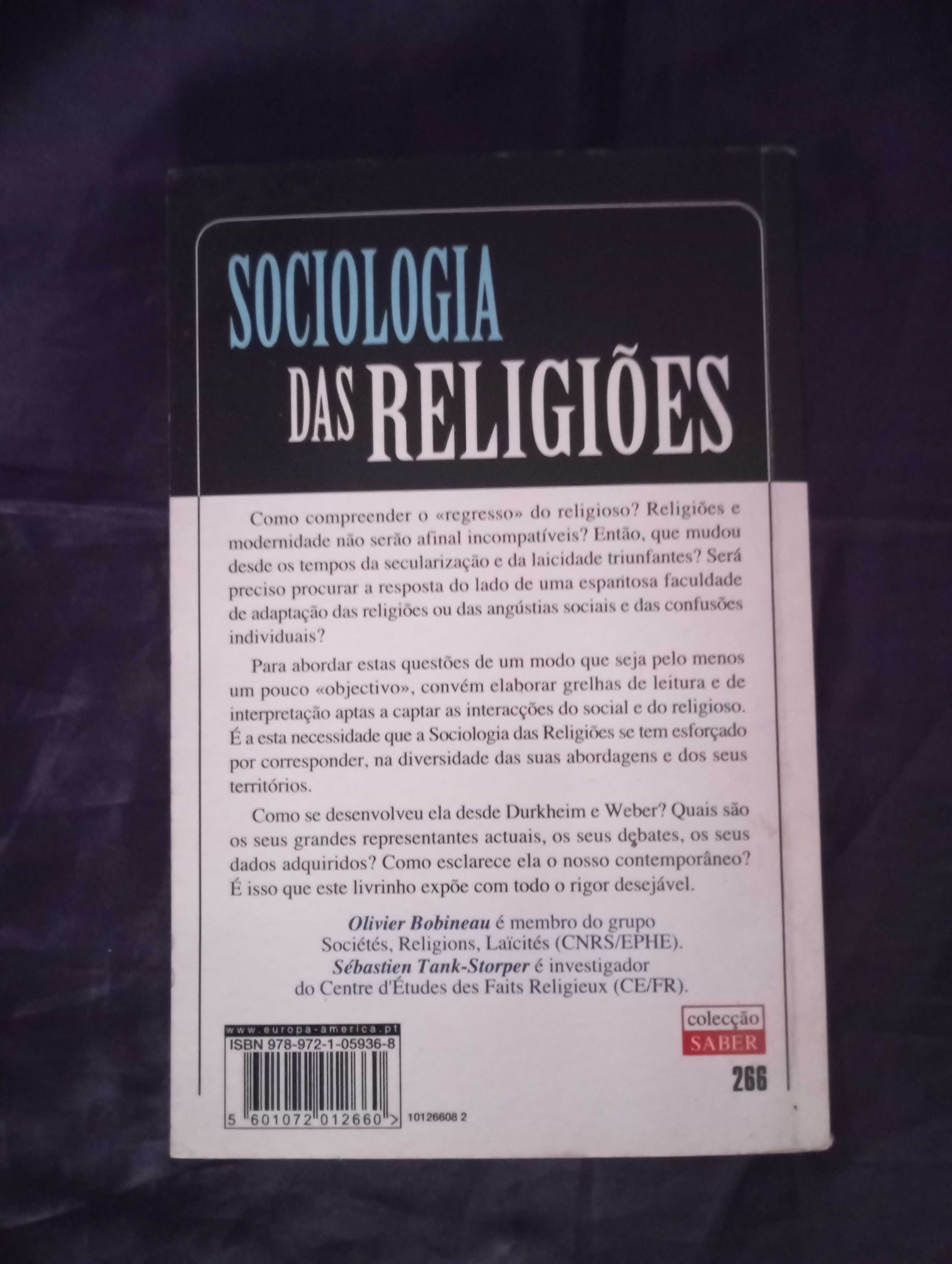 Sociologia das Religiões - Olivier Bobineau e Sébastian Tank-Storper