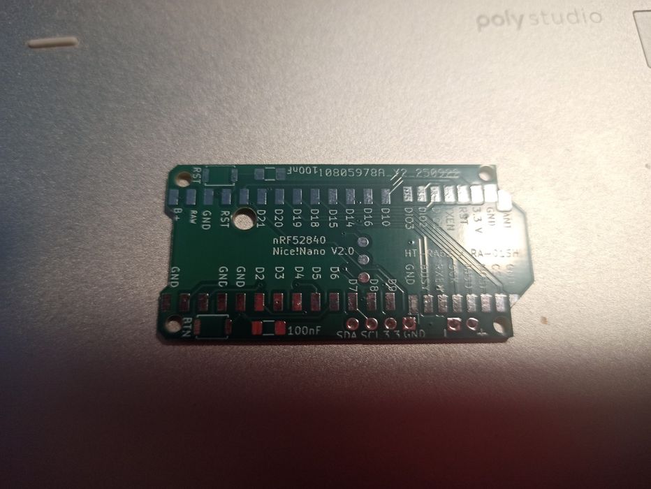 Plytka faketec v5b dla Meshtastic Meshcore nrf52840 ht-ra62