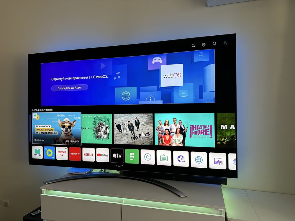 Телевизор 86" QNED MiniLED 8K LG 86QNED99
