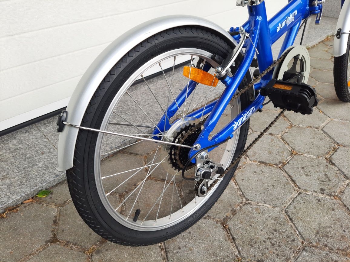 Bicicleta dobrável em alumínio *igual a nova*