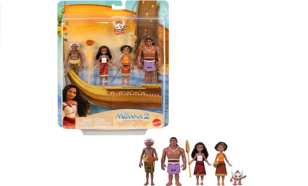 Набір Команда човна коное Моани Моана 2 Disney Moana 2 Canoe Crew