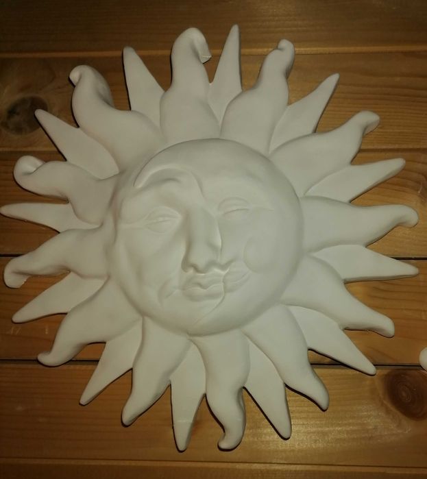 Peças em gesso decorativas