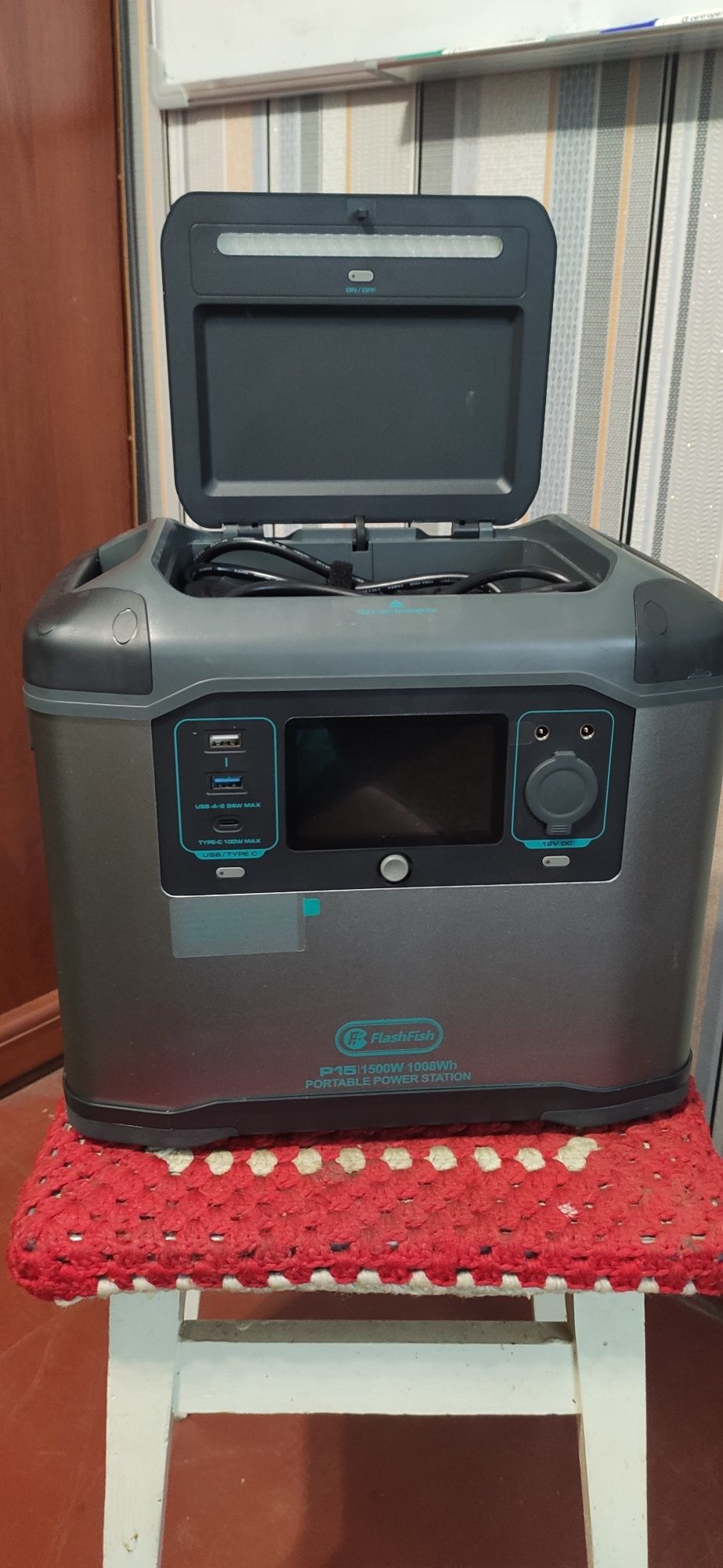 Flashfish P15 Павербанк/зарядна станція/портавная станция/1500w -  100