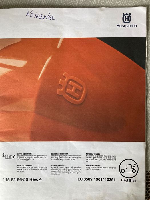 Kosiarka Husqvarna LC 356