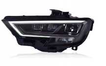 Światłowód lewy prawy lampy LED dzienne DRL Audi A3 8V 17-20 LIFT LED