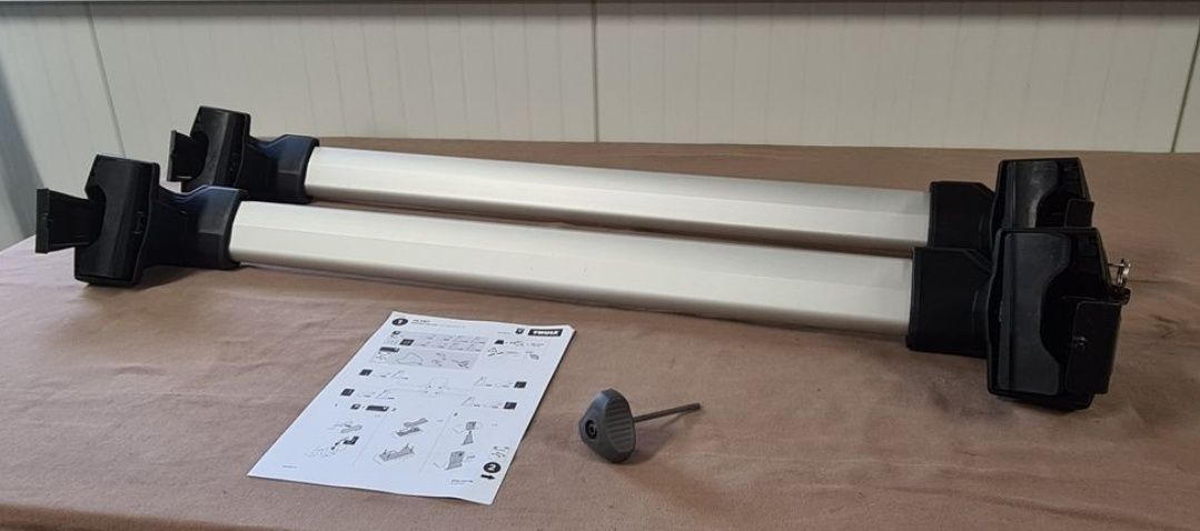 Renault Clio IV Thule Wingbar Edge bagażnik dachowy Poprzeczki dachowe