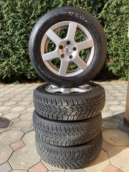 Колеса в зборі 195.65 r15 зима 5х112 Passat B5 B6 Golf Caddy Skoda A5