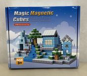 Магнітний конструктор Minecraft (Майнкрафт) на 100 блоків+3 фігурки