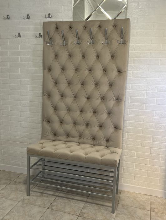 Вішалка на стіну банкетка пуф прихожа вешалка