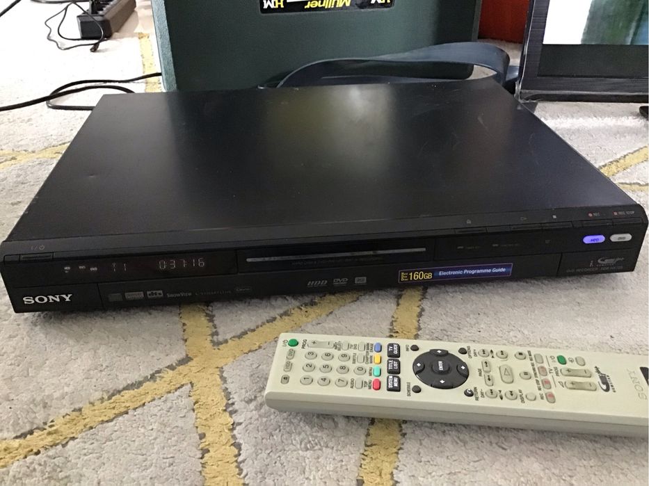 Odtwarzacz dvd z dyskiem 160gb Sony rdr hx-275