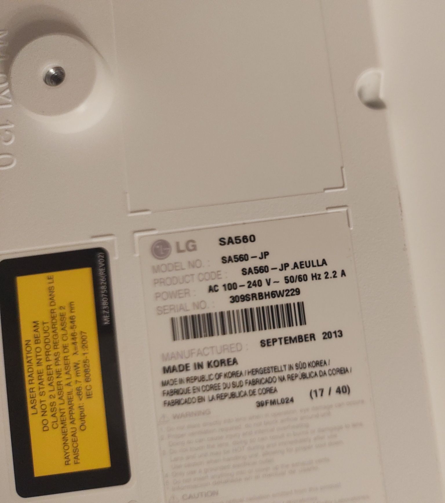 Projektor LG SA560