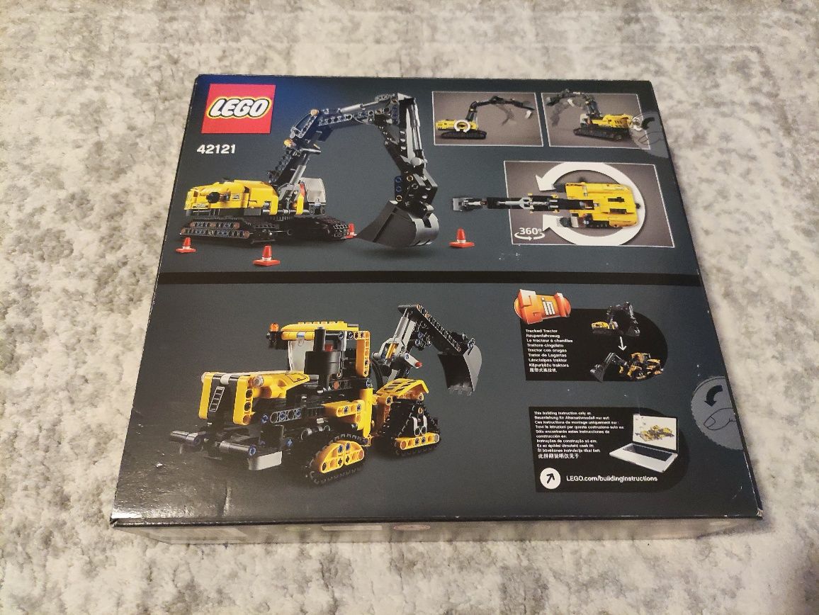 LEGO 42121 Technic - Wytrzymała koparka