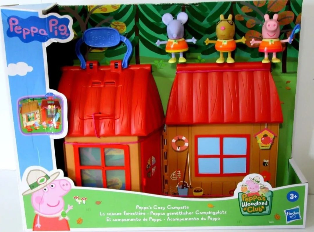 Świnka Peppa,  przytulny kemping Peppy.