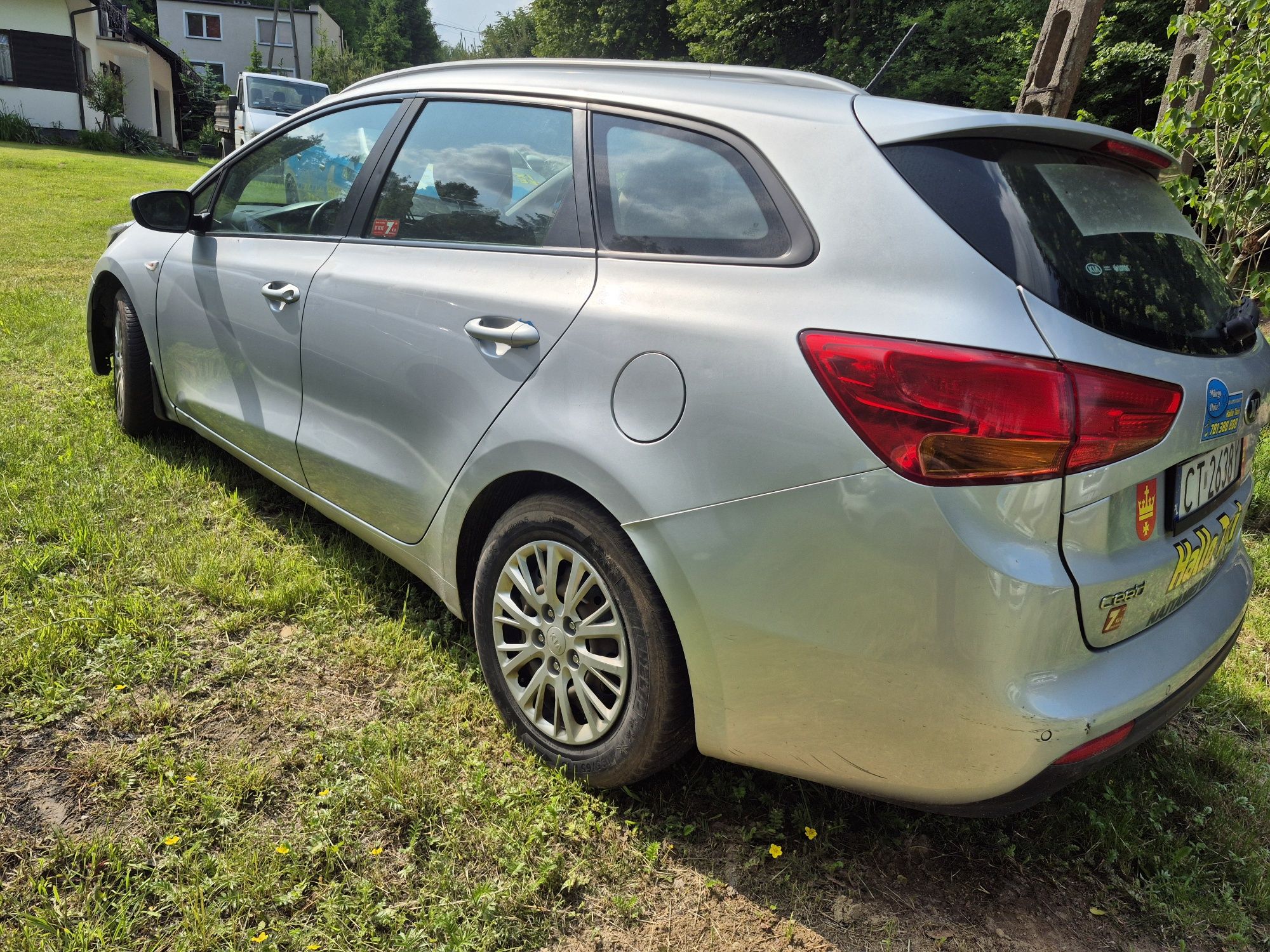 Części kia ceed II 1.4 d4fc 90km silnik skrzynia whj6 maska kcs drzwi