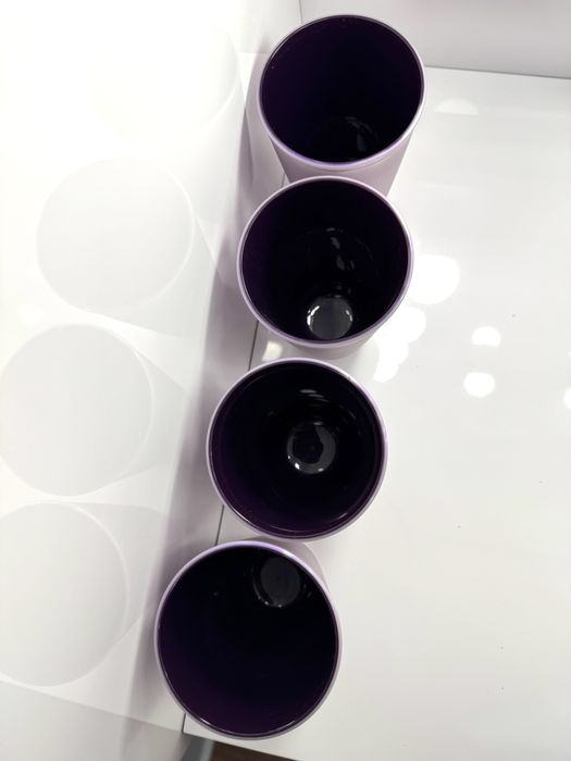 4 copos 450ml Tupperware Lilas / Roxo