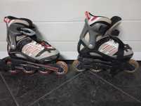 Patins em linha.