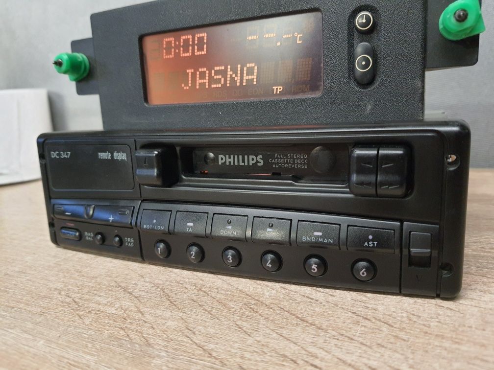 Radio samochodowe PHILIPS Klasyk Kaseta DC 347 Opel Astra Vectra Corsa