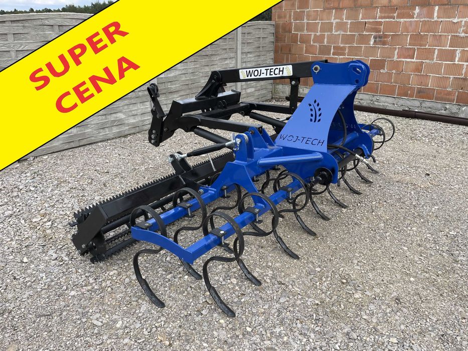 PROMOCJA Agregat uprawowo siewny WOJ-TECH lekki / 2,5m 2,7m 3,0m /2025