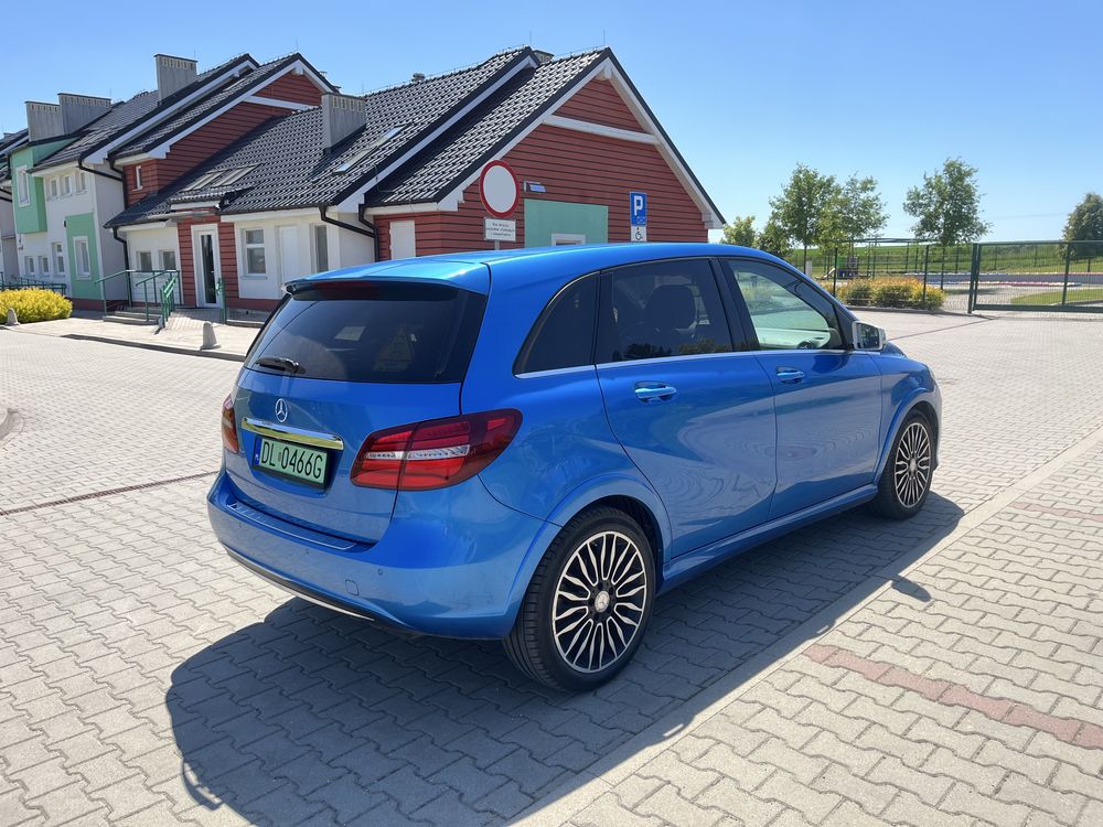 Mercedes B E-drive ELEKTRYCZNY - bezywpadkowy, kamera, skóry