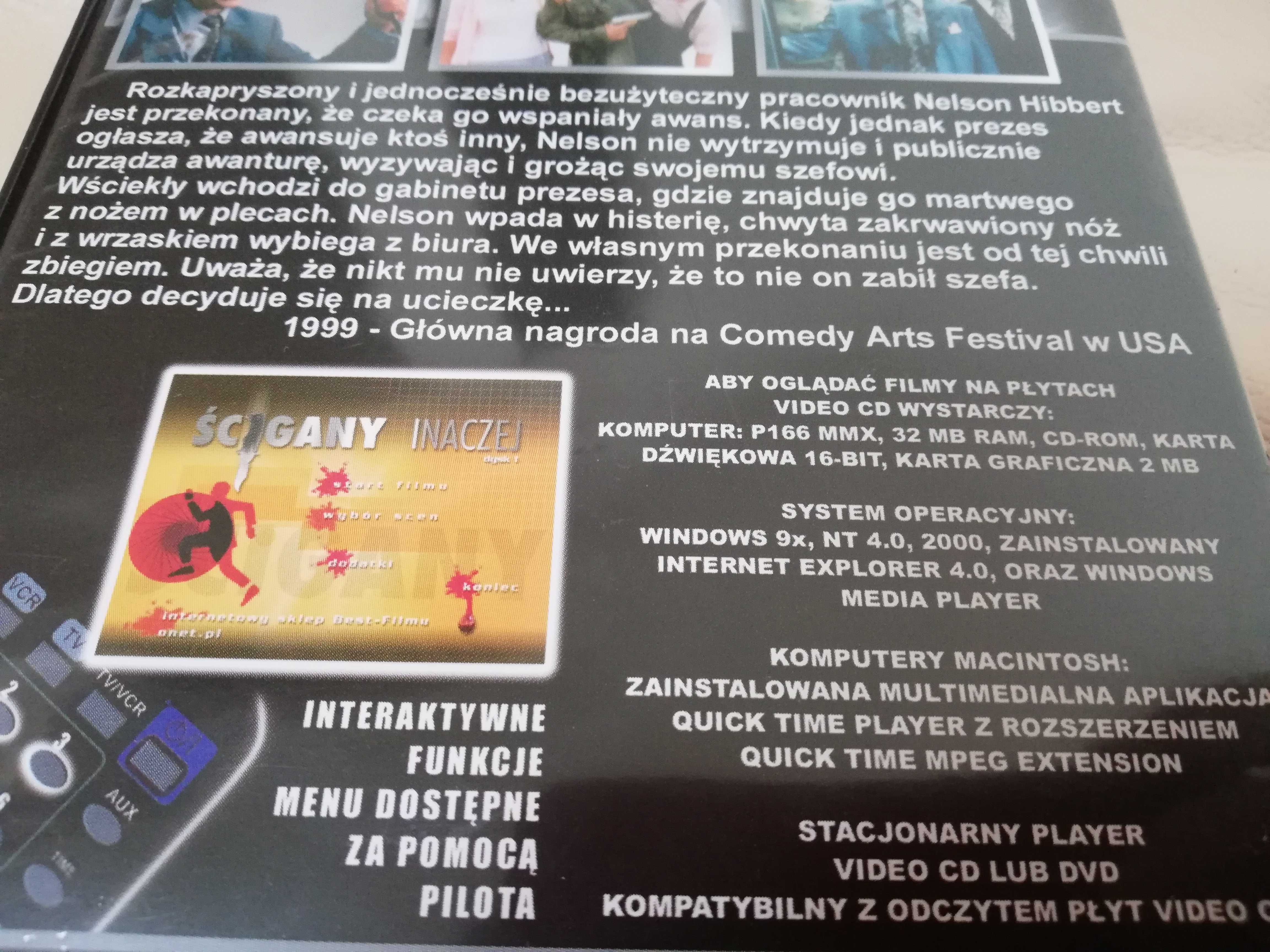 Film Video CD Komedia - Ścigany inaczej - Dave Foley - 2 płyty