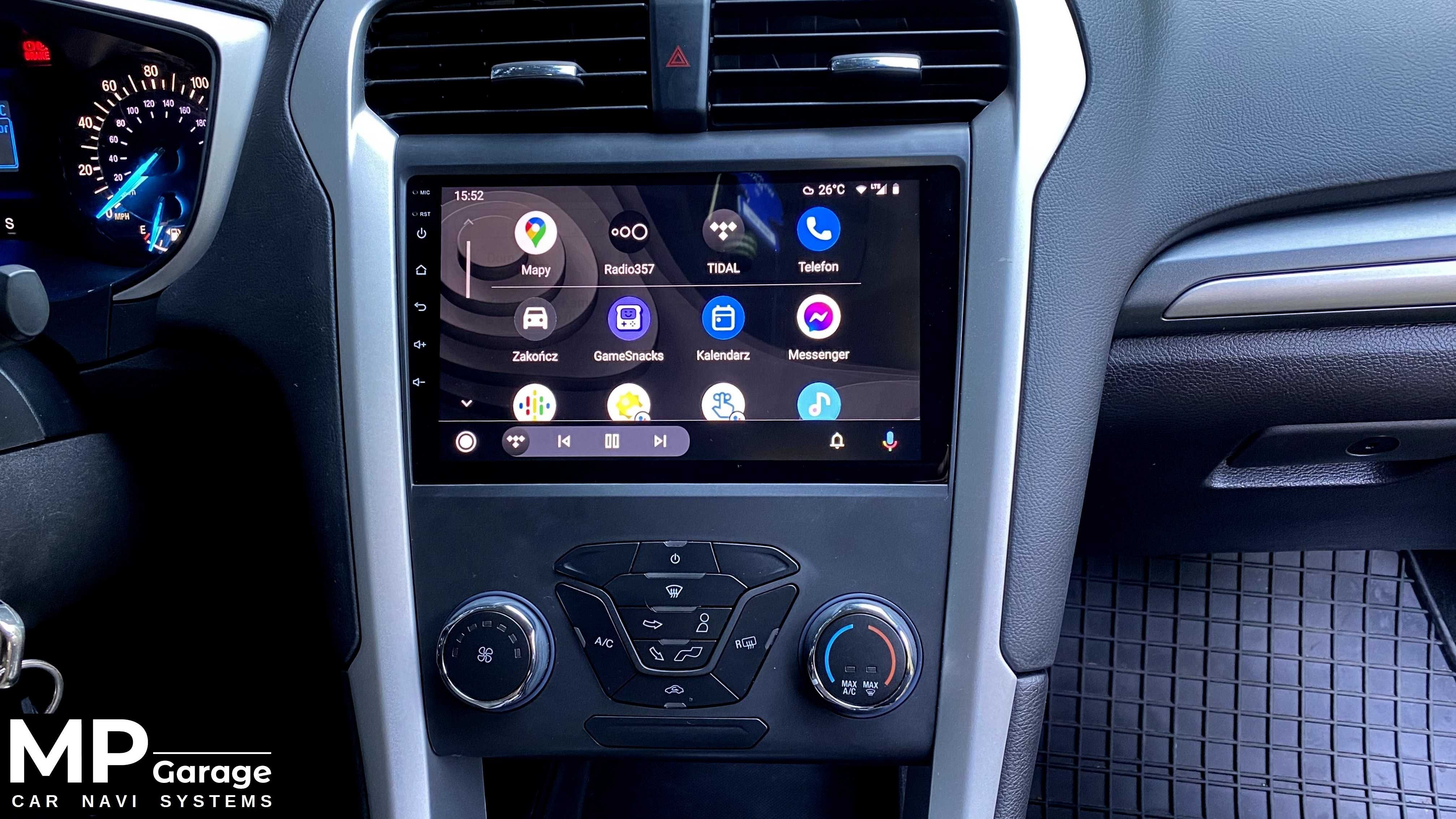 Ford Mondeo/Fusion MK 5 Nawigacja Android 11  CarPlay Montaż Qled 4G