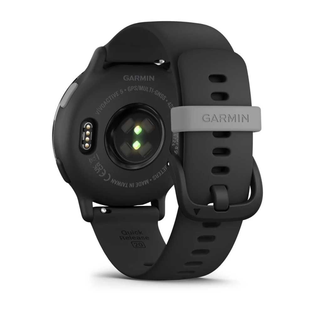 Garmin vivoactive 5 чорний з алюмінієвим безелем 010-02862-10