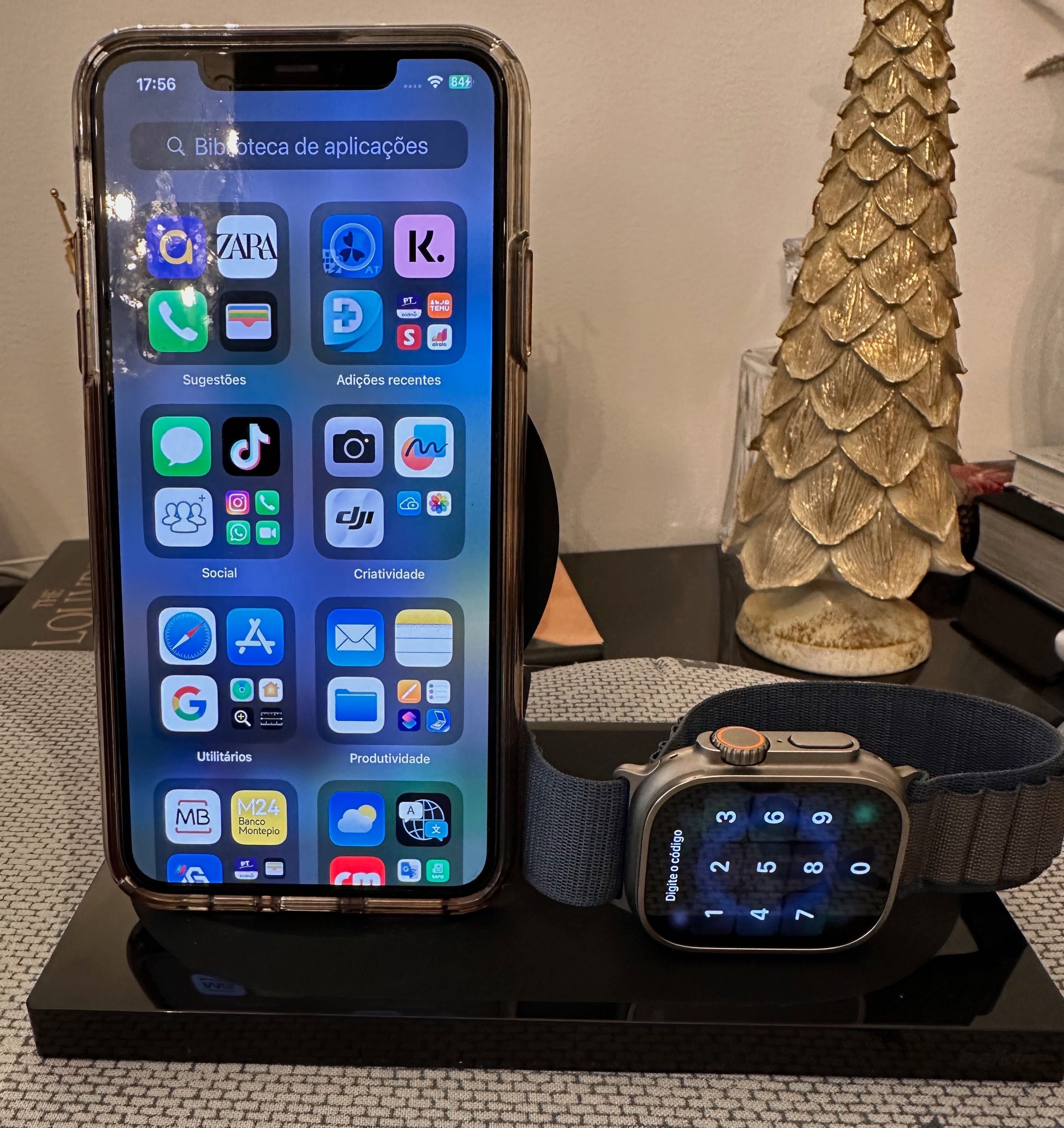 Belkin Wireless Charging Dock for iPhone + Apple Watch + USB-A