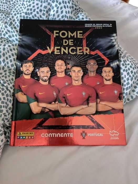 Caderneta Panini OFICIAL
Fome de vencer
FPF portugal