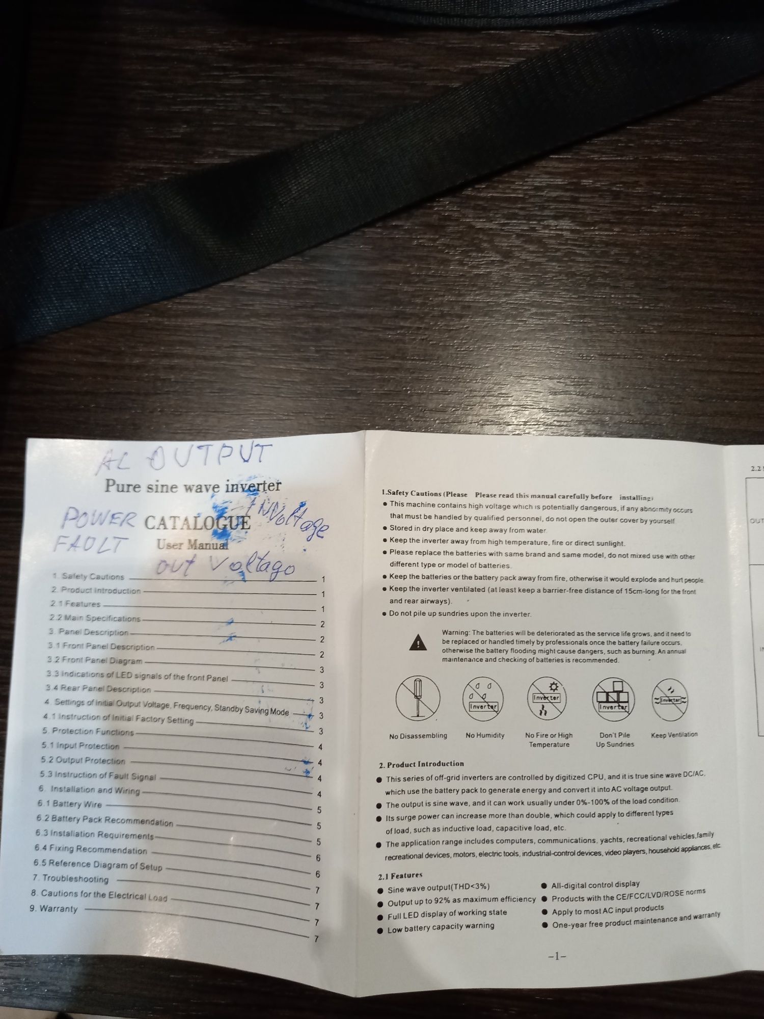 Новый Инвентор с зарядным устройством для аккумулятора