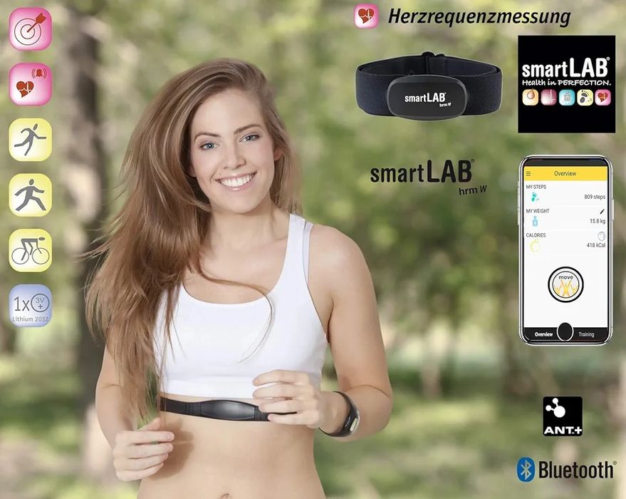 Smart lab hrm W Bluetooth
