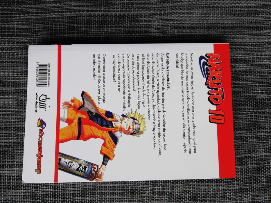 Naruto (10) - Masashi Kishimoto (portes grátis)