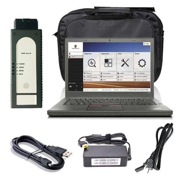 NAJNOWSZY Porsche Piwis 3 ZESTAW + Laptop Interfejs diagnostyczny