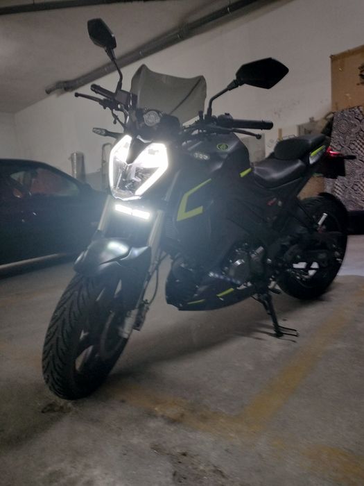 Mota rkf 125 mota como nova sem riscos sem quedas com alguns extras