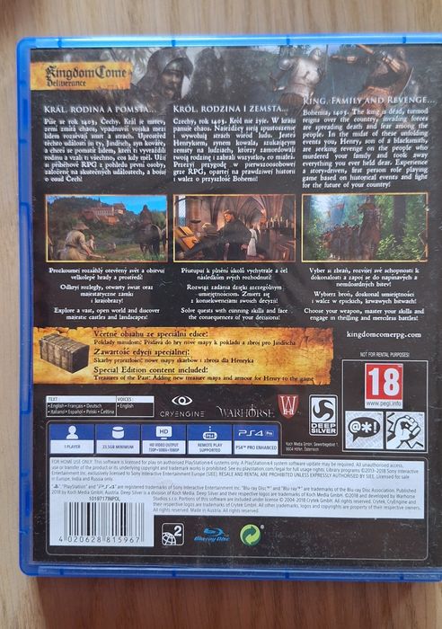 Kingdom come deliverance PL PS4 PS5
