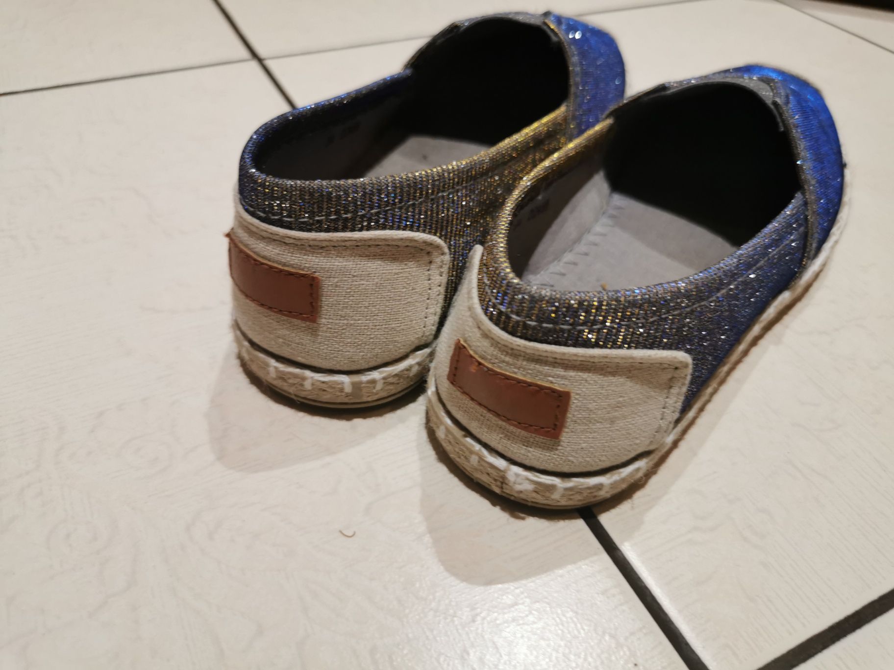 Espadryle dziewczynka rozmiar 34 elegandzkie