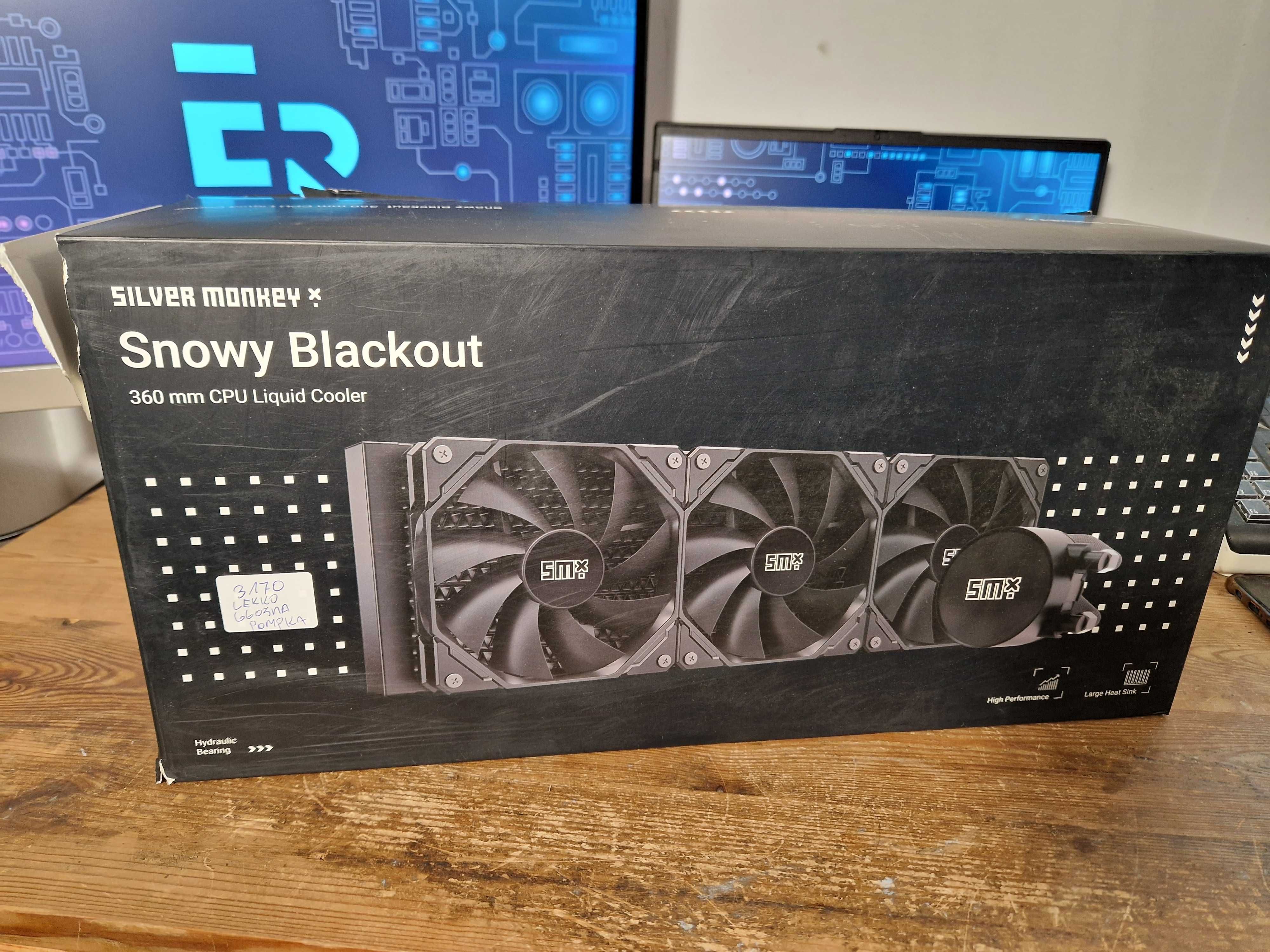 Chłodzenie procesora aktywne Silver Monkey X SMXC024 (3170)
