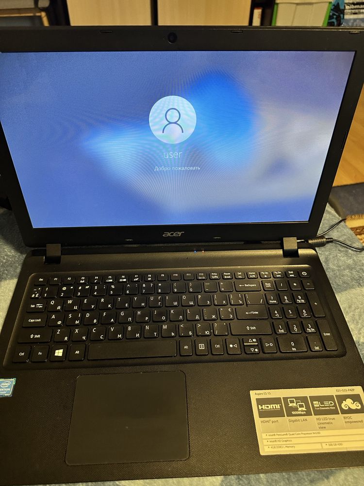 Ноутбук Acer Aspire ES15