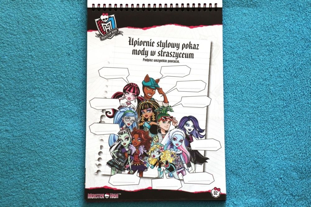 Monster High Upiorna moda To się nosi w Monster High MH Mattel