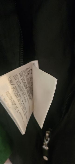 Zestaw narciarski zimowy 122 128 kurtka spodnie czarne brugi