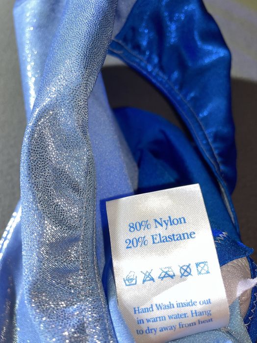 Купальник для художньої гімнастики Olympique синій роз. 32 11-13 років