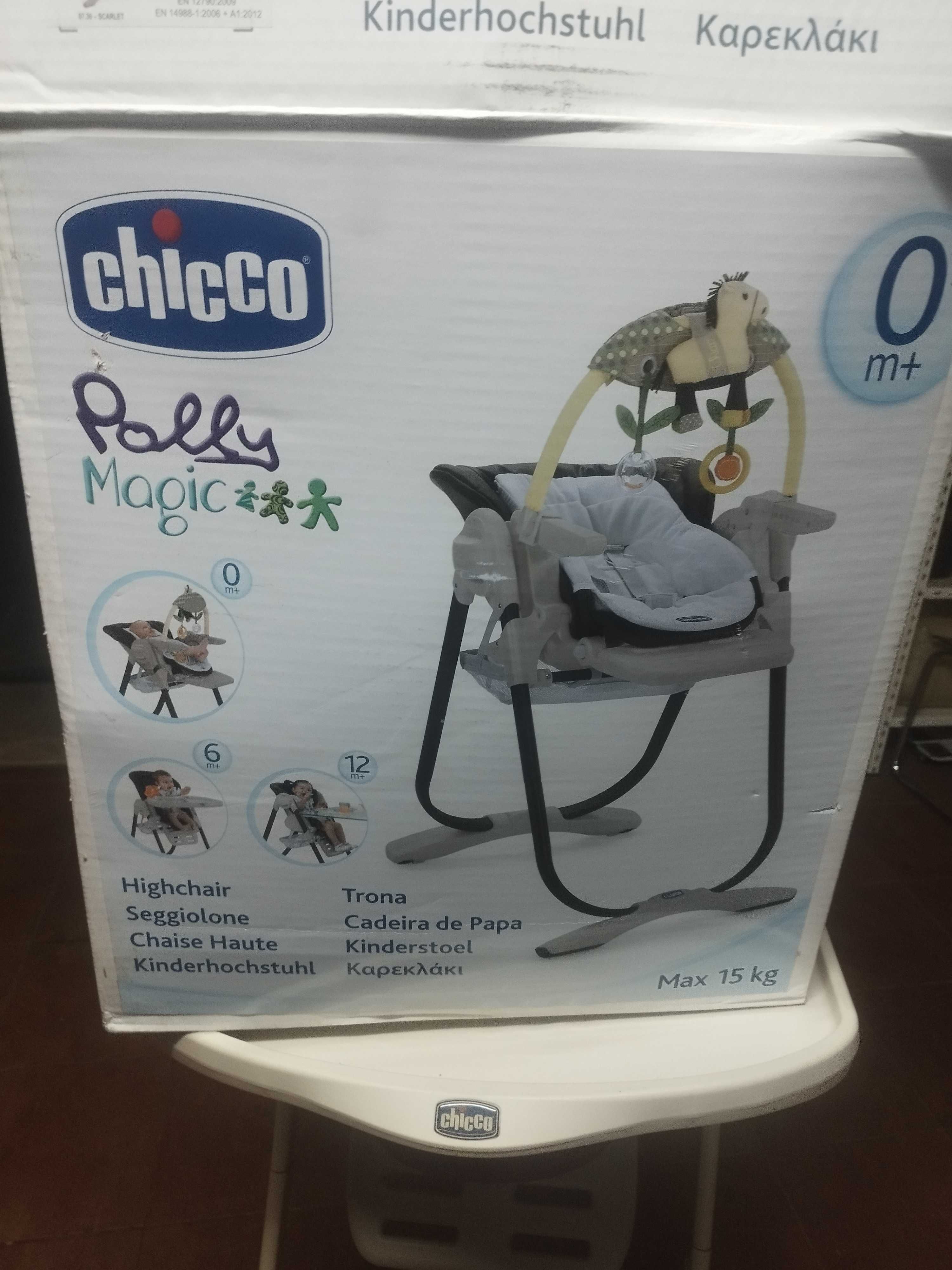 cadeira de criança parra comer marca ;chico;