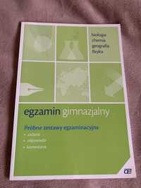 Zestawy egzaminacyjne biologia chemia geo i fizyka