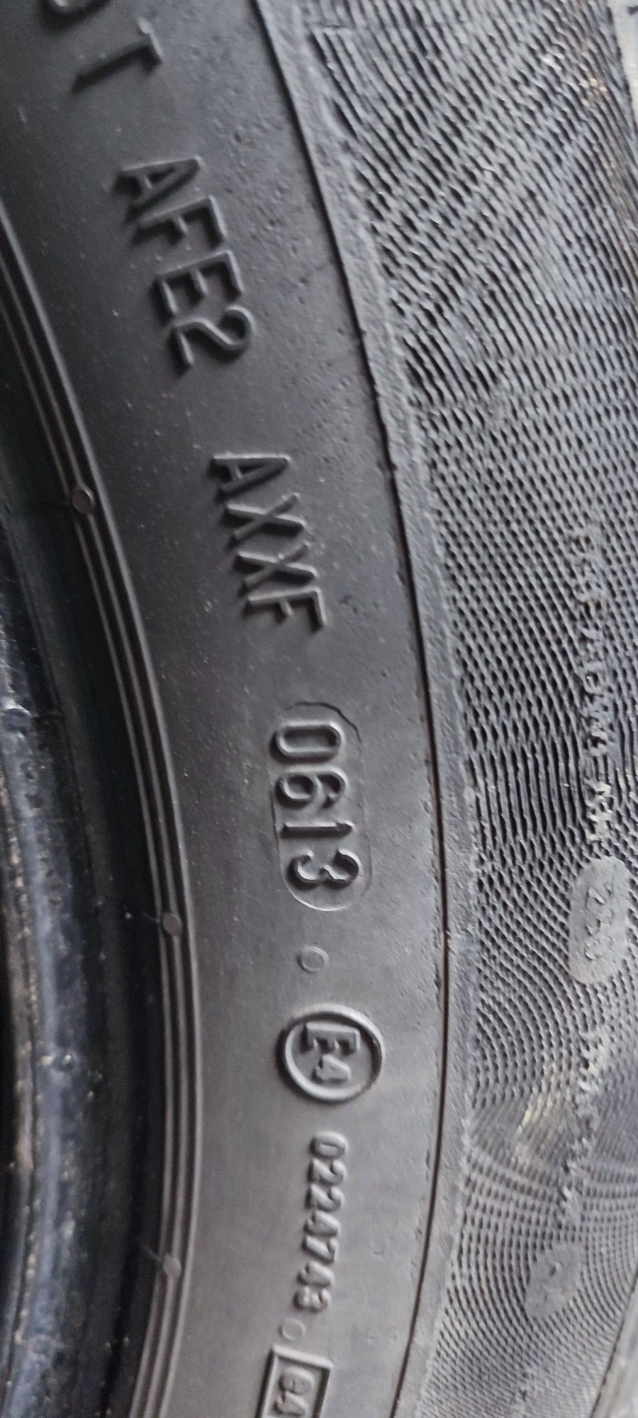 Za darmo.Opony letnie Continental 3 szt 215/55/18