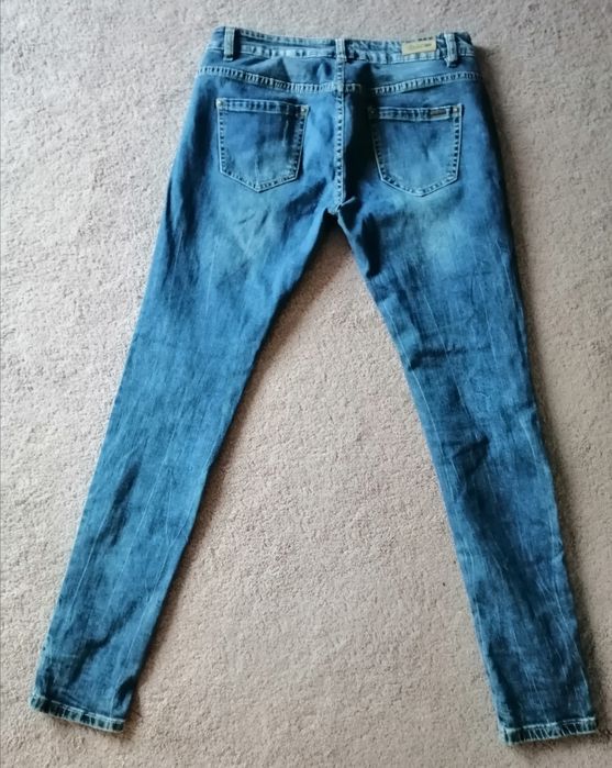 Spodnie jeansowe z dziurami, Toxik, L