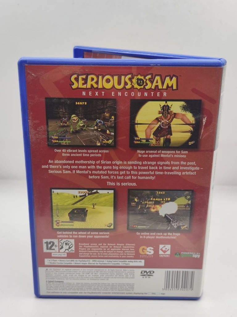 Serious Sam 3xA Ps2 nr 1713