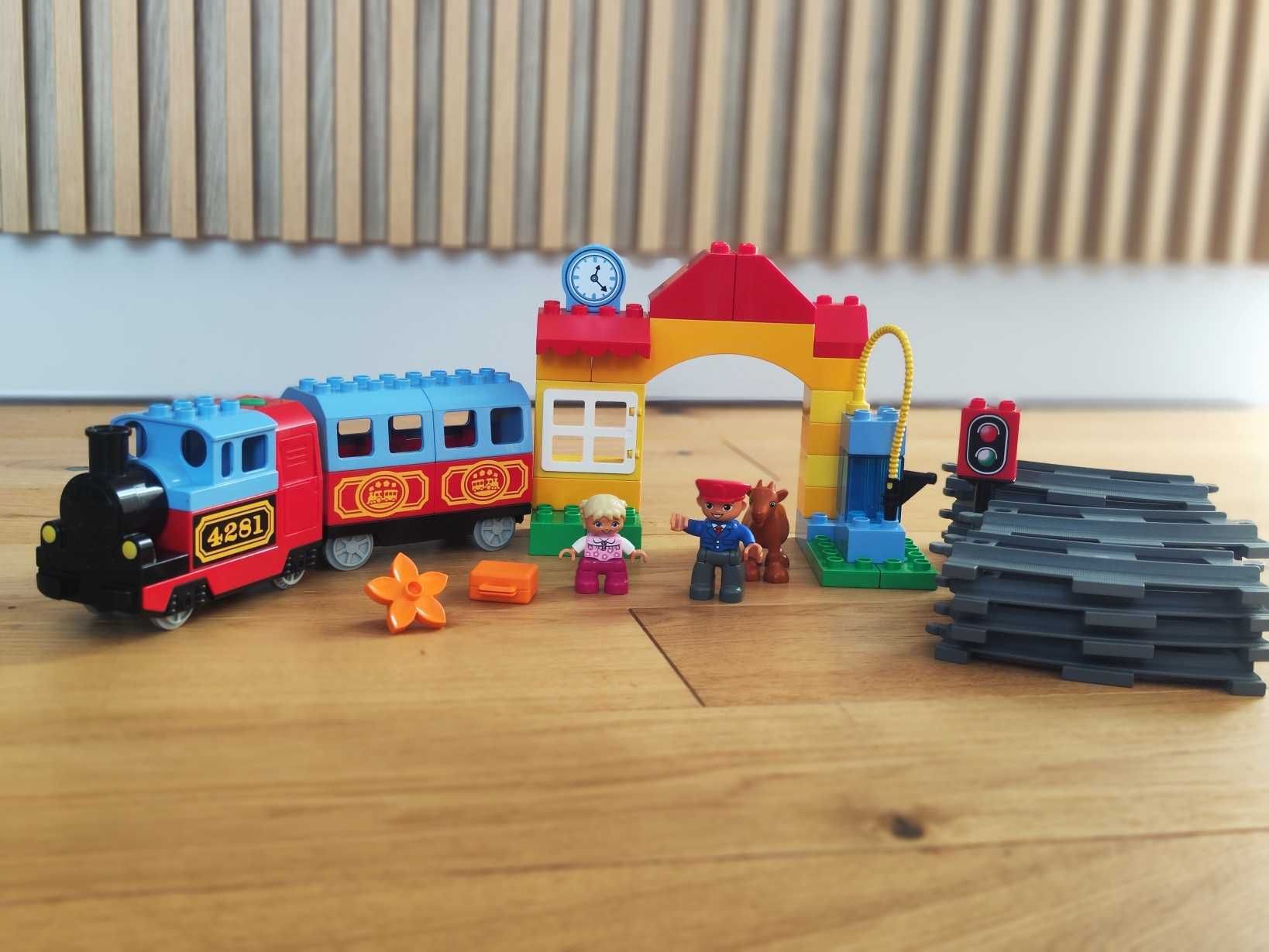 LEGO DUPLO 10507 Mój pierwszy pociąg + 10508 Pociąg - Zestaw Deluxe