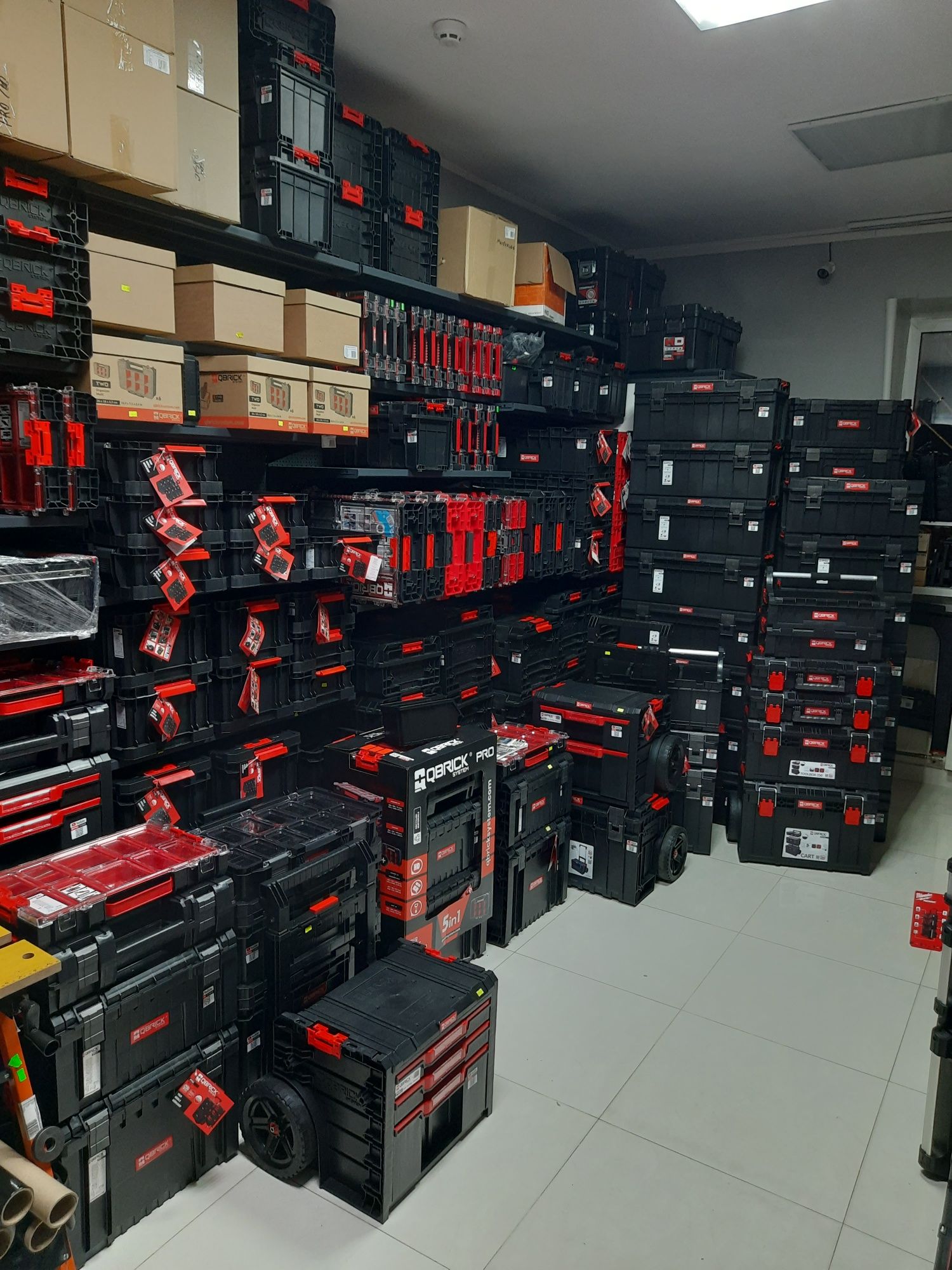 Ящик на колесах QBRICK SYSTEM PRO CART 2.0 PLUS DRAWER 2-  3