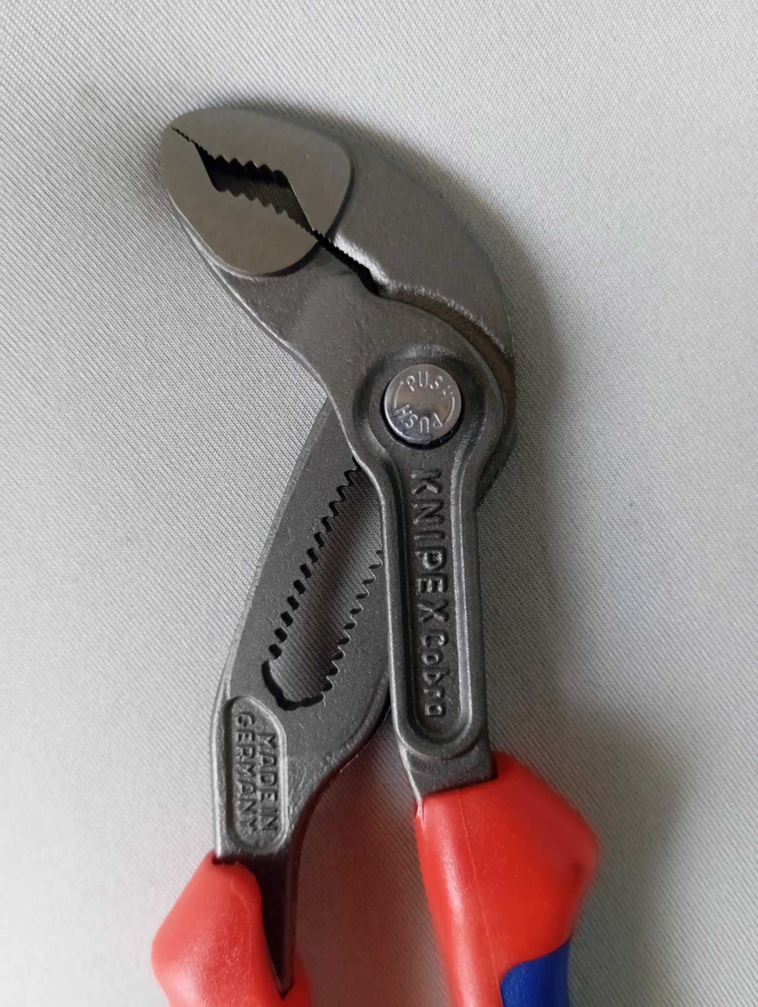 Knipex Cobra Szczypce klucz nastawne gruba rączka 180mm