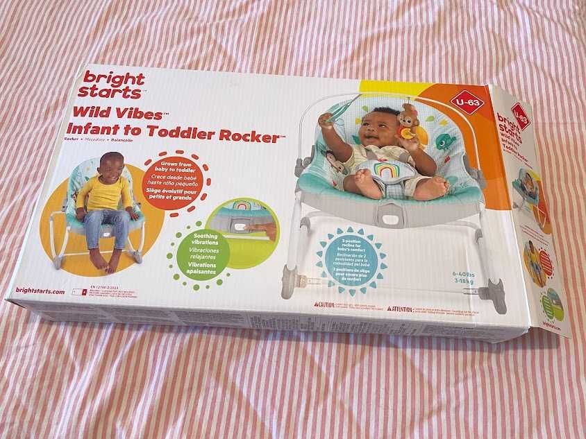 Cadeira repouso 2 em 1